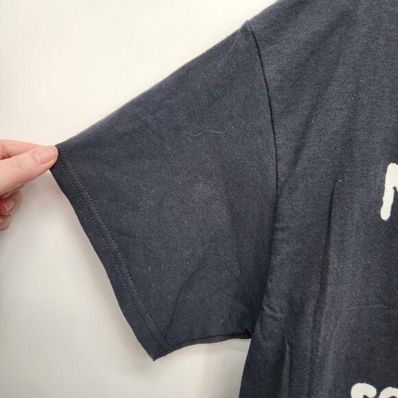 NWT Spencer's Black Novelty "My parents said I could..." Funny T-Shirt Men's L - Picture 5 of 7